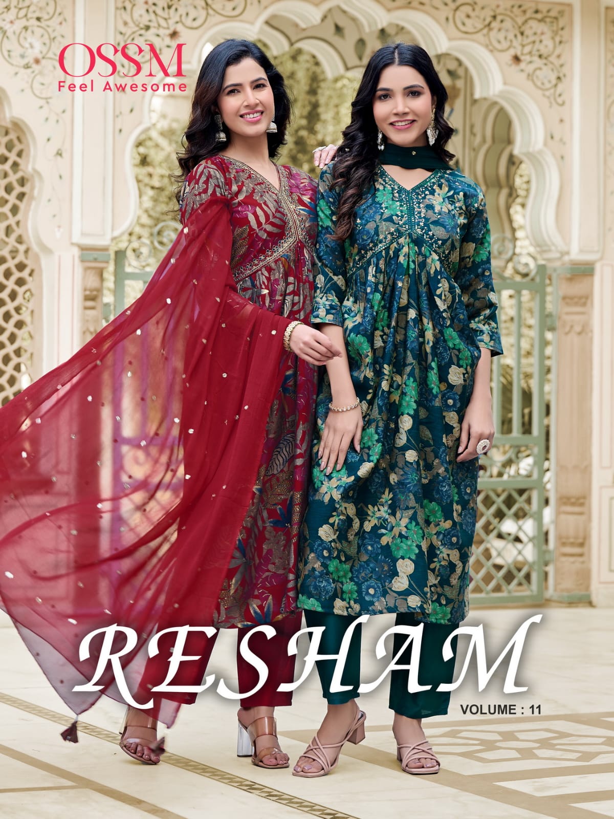 OSSM KURTI  RESHAM Vol 11